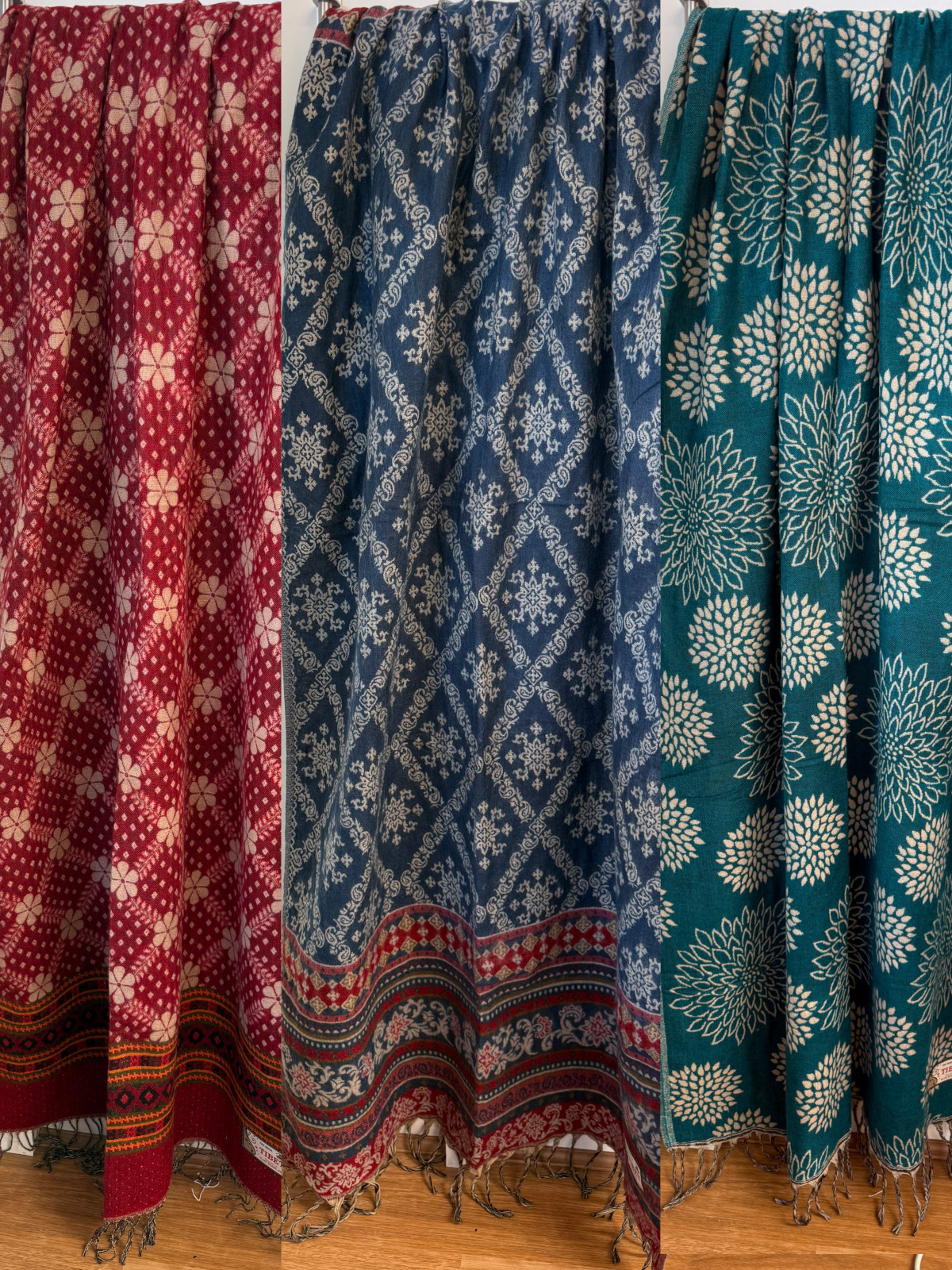 Tibetan Wool Shawls
